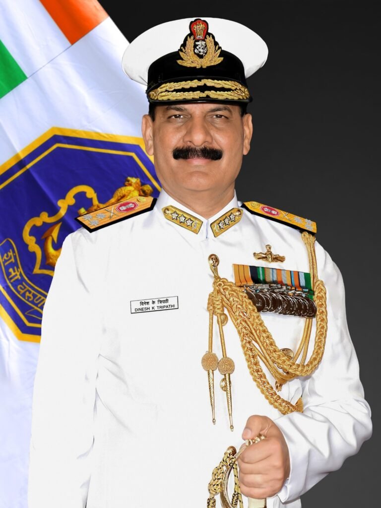 Vice Admiral Dinesh Kumar Tripathi appointed as the next Chief of the